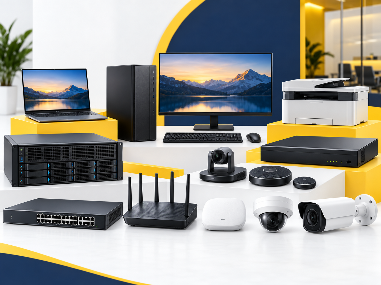 Office printer and peripherals